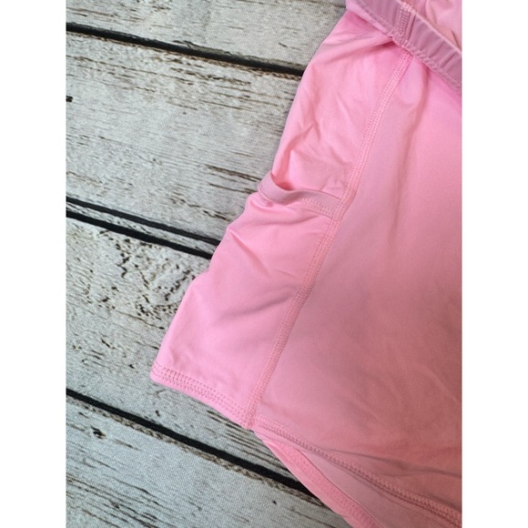 Lilly Pulitzer x Meryl Luxletic Shorts Womens Lg Pink Pull On Athletic NWT - Picture 4 of 8